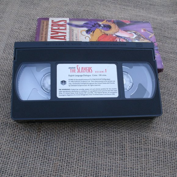 The Slayers Vol 1 VHS anime tape English dubbed - Picture 10 of 16